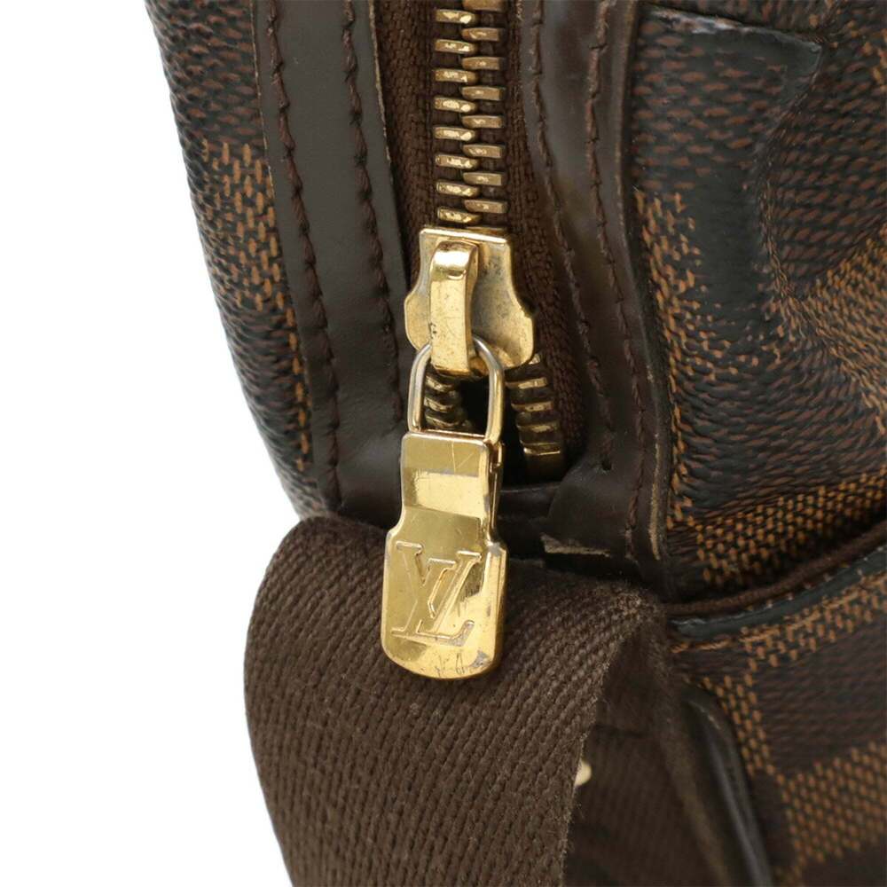 LOUIS VUITTON Authentic Brown Damier Trotter Shoulder Bag - Picture 7 of 10